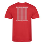 Swim Wales South East Region Regional Championships 2023 T-Shirt - Red-Event-Swim Wales South East-SwimPath