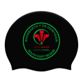 Swim Wales South East Region Silicone Suede Swimming Cap - Black-Event-Swim Wales South East-SwimPath