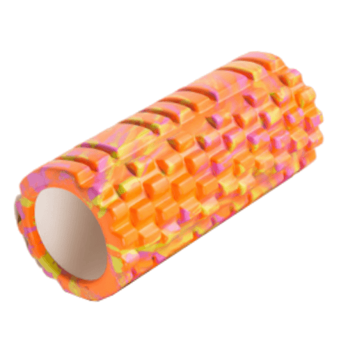 SwimPath Camouflage Foam Roller - Orange-Massage Aid-SwimPath-SwimPath