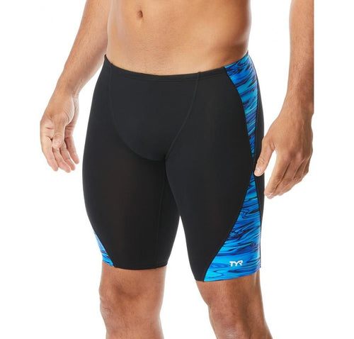 TYR Hydra Blade Mens Jammers-Training Jammers-TYR-26-SwimPath