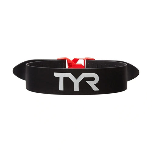 TYR Rally Training Strap - Black/Red-Ankle Strap-TYR-SwimPath