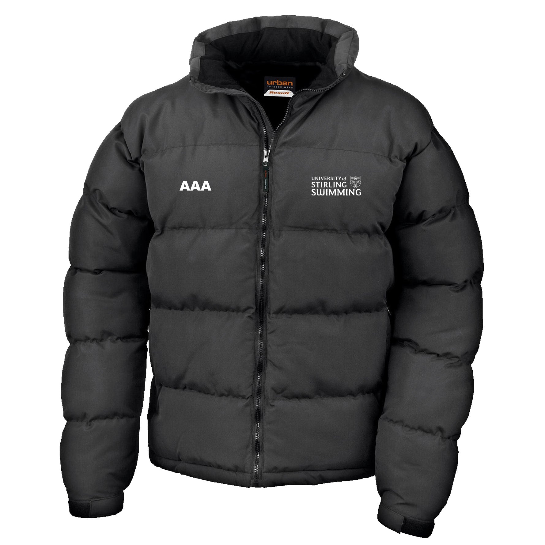 University of Stirling Swimming Team Puffer Jacket-Team Kit-University of Stirling-SwimPath
