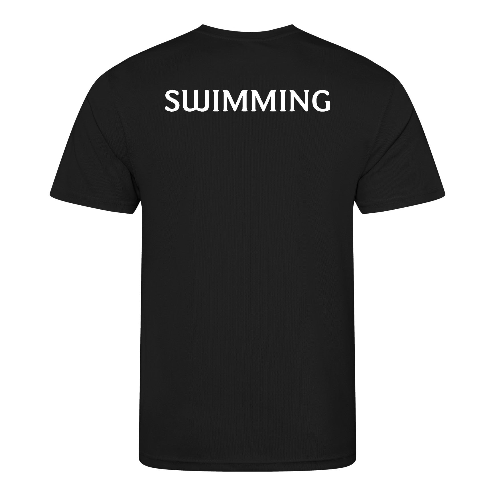 University of Stirling Swimming Team Shirt - Black-Team Kit-University of Stirling-SwimPath