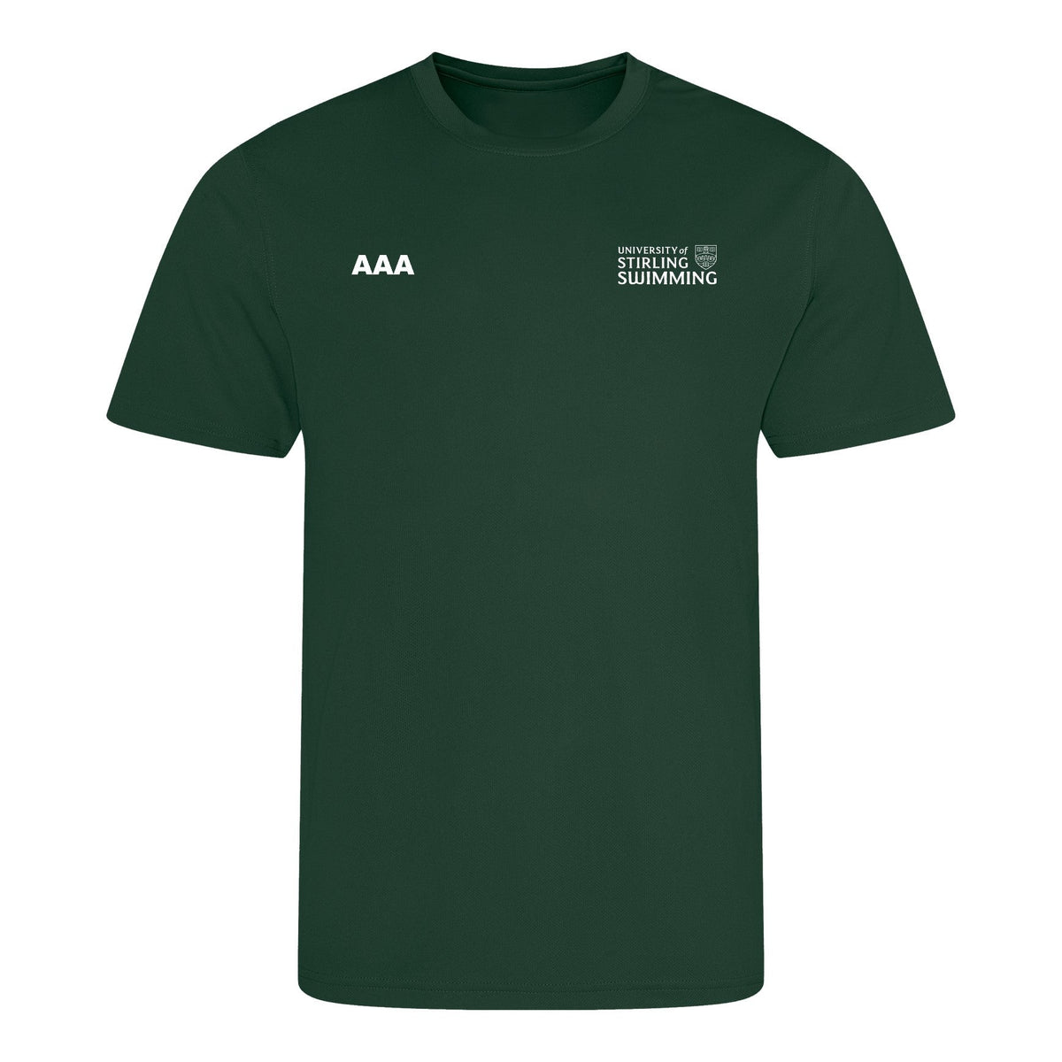 University of Stirling Swimming Team Shirt - Bottle Green-Team Kit-University of Stirling-SwimPath