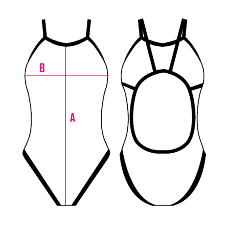 Women's Hillingdon Swimming Club Swimming Costume (Thin Strap)-Team Kit-Hillingdon-SwimPath