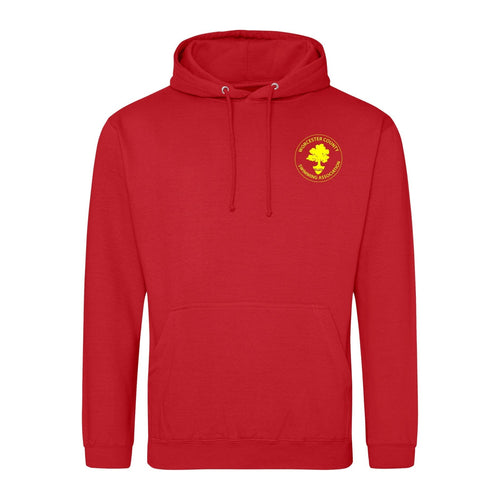 Worcester County ASA County Championships 2023 Hoodie - Red-Event-Worcester-XS-SwimPath